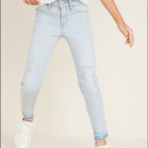 OLD NAVY Ballerina distressed jeggings